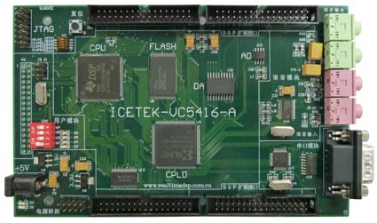 ICETEK-VC5416-AE：VC5416全功能评估板